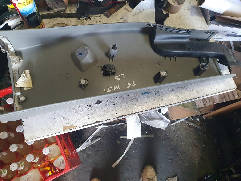 фото №5, Защита стойка левая b воздуховод vw t5 multivan