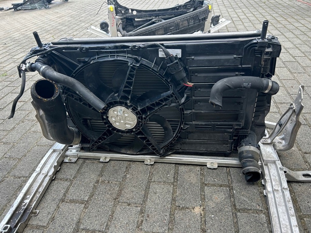 фото №16, Bmw x1 f48 lci lift pas передній підсилювач балка радіатор 16d 1.5