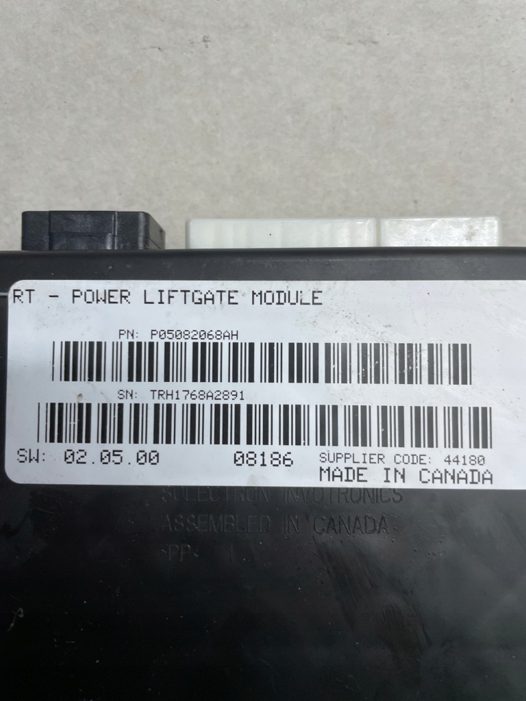 фото №3, Модуль кришки grand voyager rt v p05082068ah