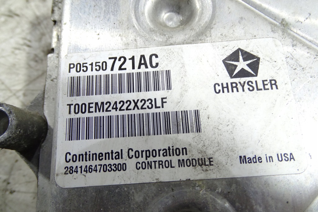 фото №8, Journey 3.6 блок управления pcm бортовой компьютер 05150721ac