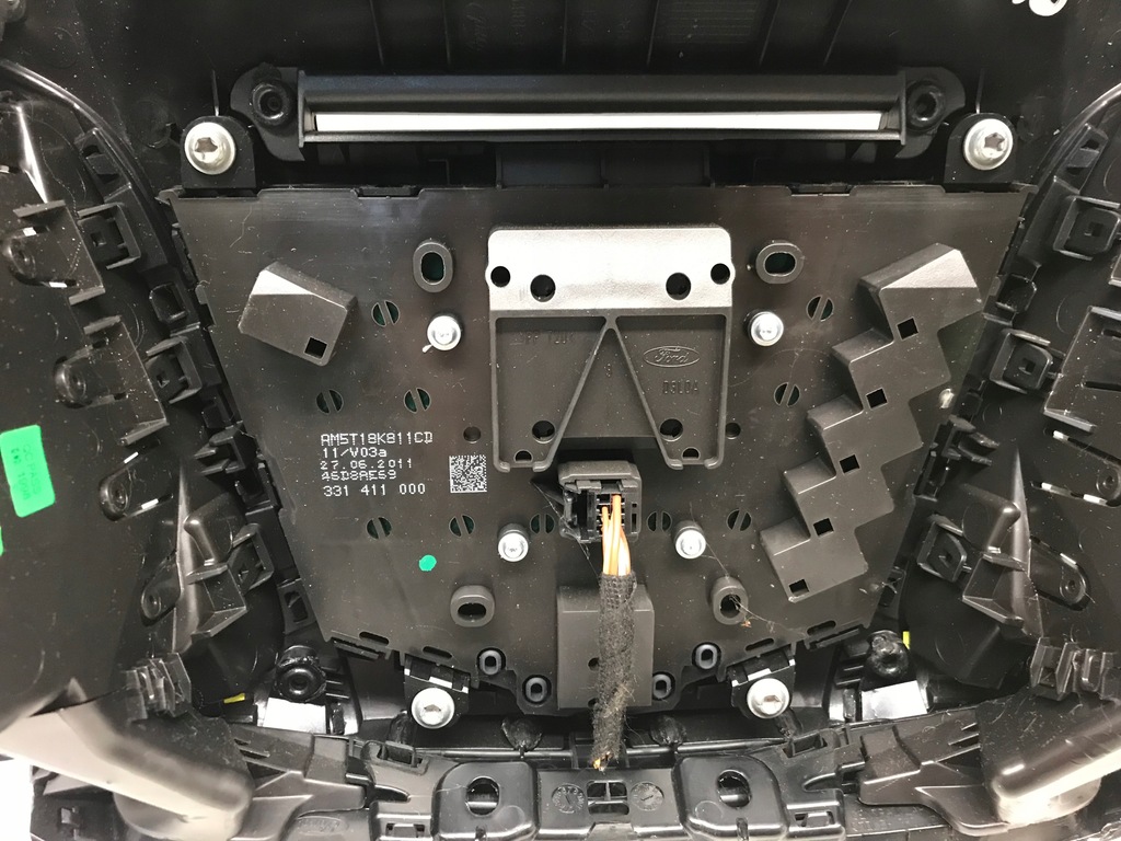 фото №8, Панель радіо gawigacji рамка ford focus mk3 10-19 am5t18k811cd