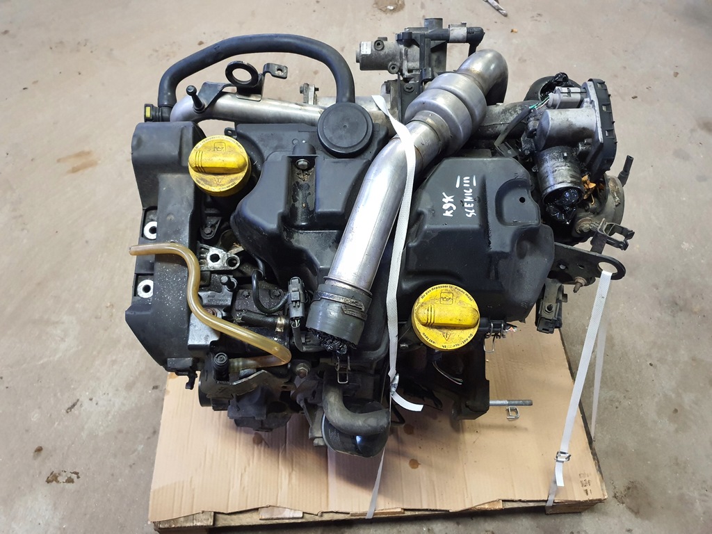 фото №1, Kompletny двигатель renault scenic iii 1.5 dci k9k 832