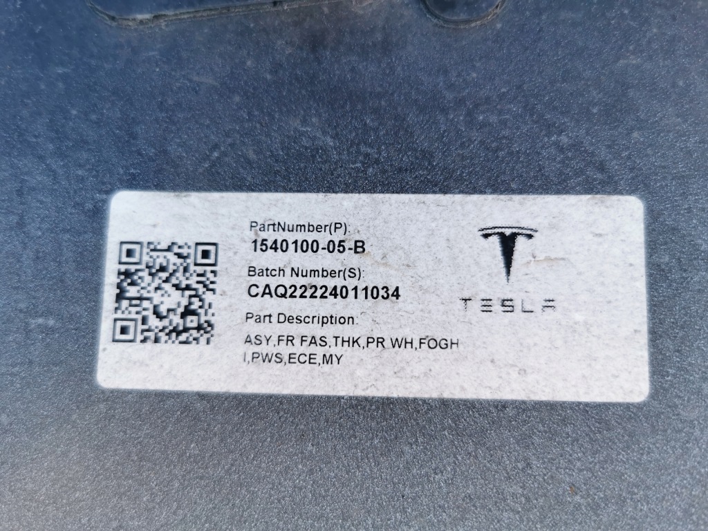 Tesla y 1540100-05-b бампер перед передній Доставка
