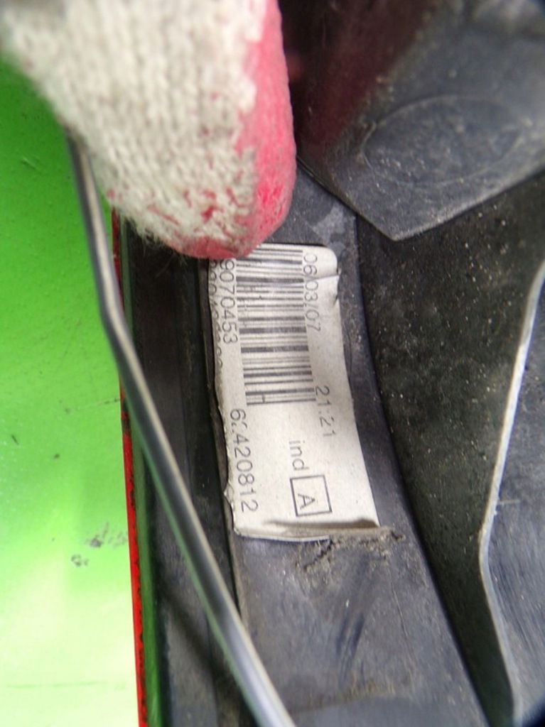 фото №6, Dacia logan лампа задняя задняя левая