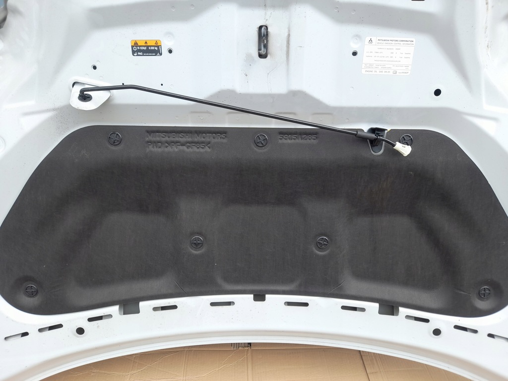 фото №12, Mitsubishi outlander iv 21- капот крышка двигателя usa