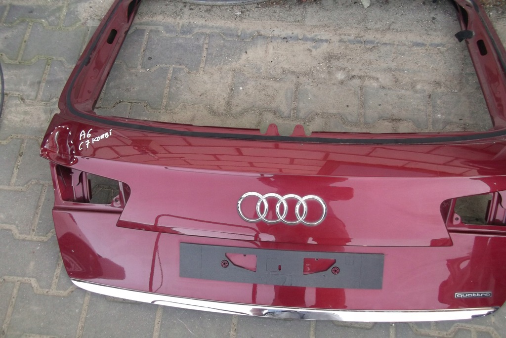 фото №5, Крышка багажника задняя крышка audi a6 c7 4g0 kombi