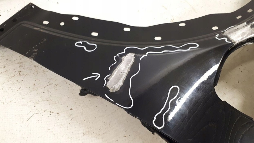 фото №13, Ford explorer 2019-2021 крила лівий перед