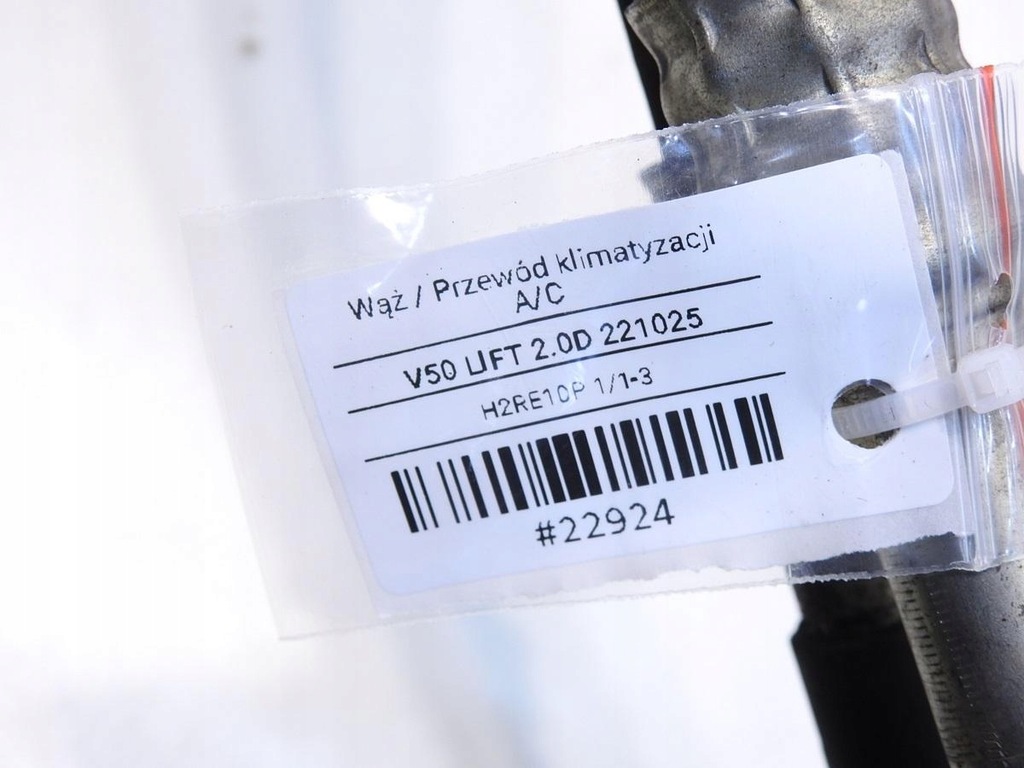 фото №8, Wąż трубка кондиціонера volvo v50 2.0d
