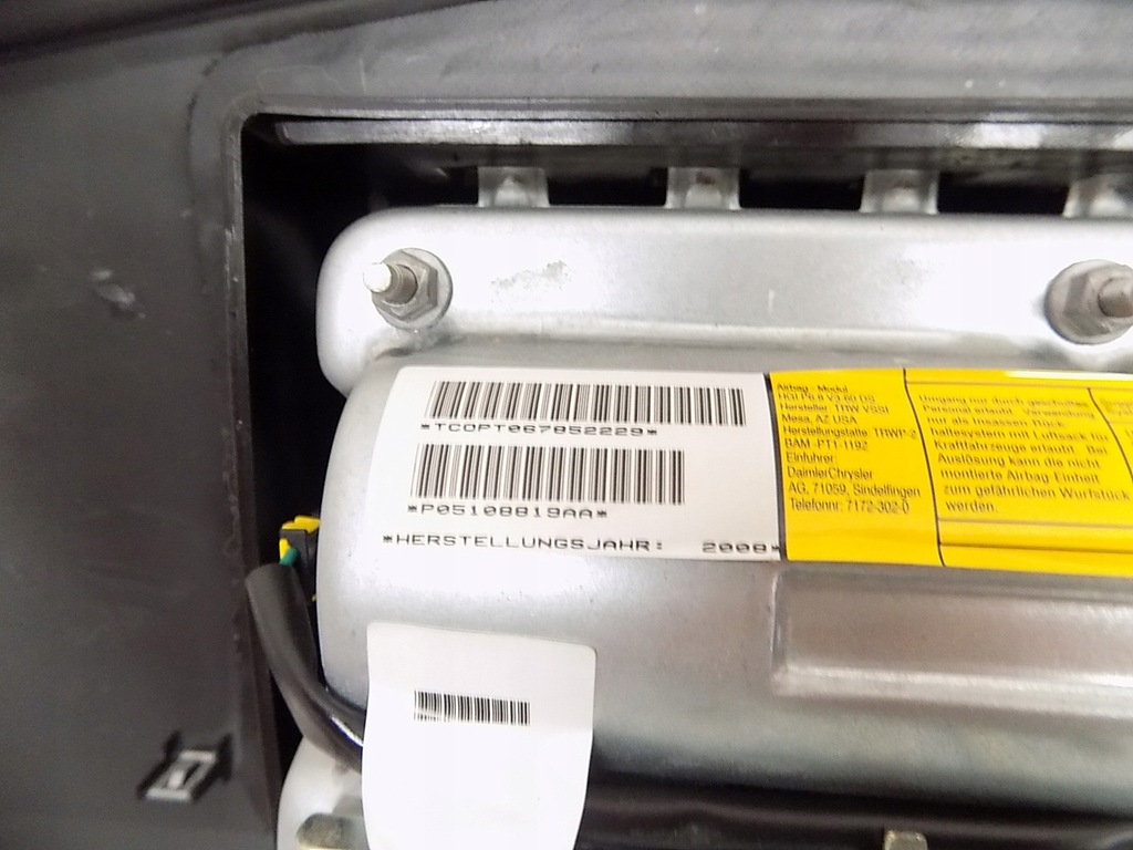 фото №10, Подушка пасажира chrysler grand voyager v rt 08-