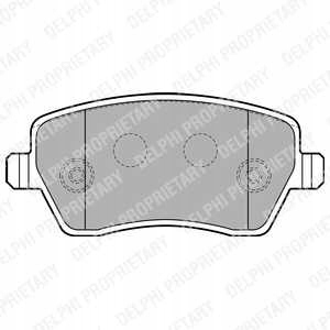 фото №2, Гальмівні диски гальмівні колодки перед delphi renault twingo ii