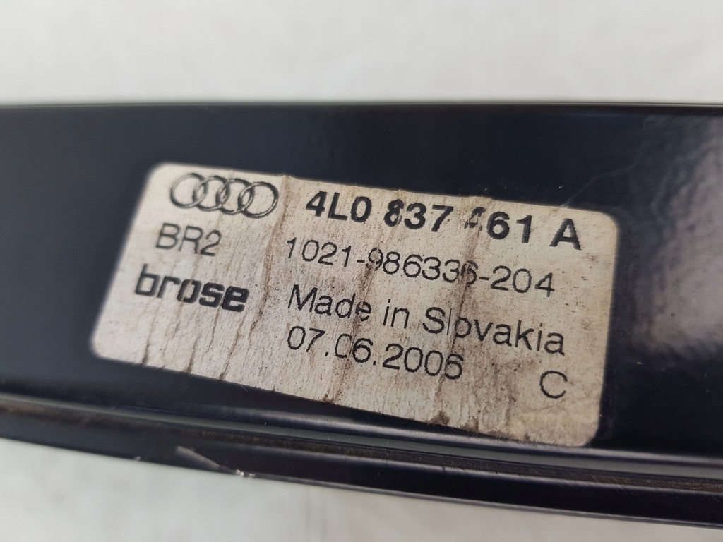 фото №5, Audi q7 4l підйомник скло лівий перед передній oryg