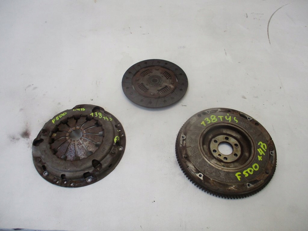 фото №1, Зчеплення диск притиск 138 tys. km fiat 500 1.4