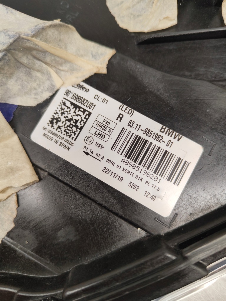 фото №13, Bmw x2 f39 full led лампа правий перед 9851982