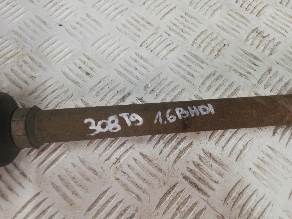 фото №4, Привідний вал ліва peugeot 308 1.6 blue hdi