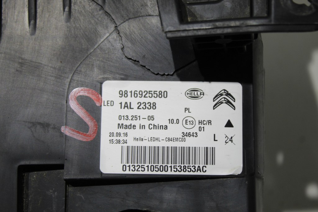 фото №6, Citroen c5 aircross full led левый +модуль 18r+