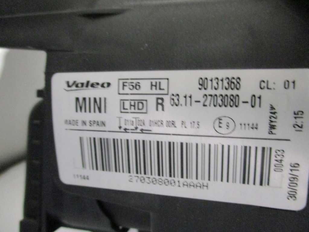 фото №8, Лампа лампы led mini f55 f56 f57 2703080 90131368