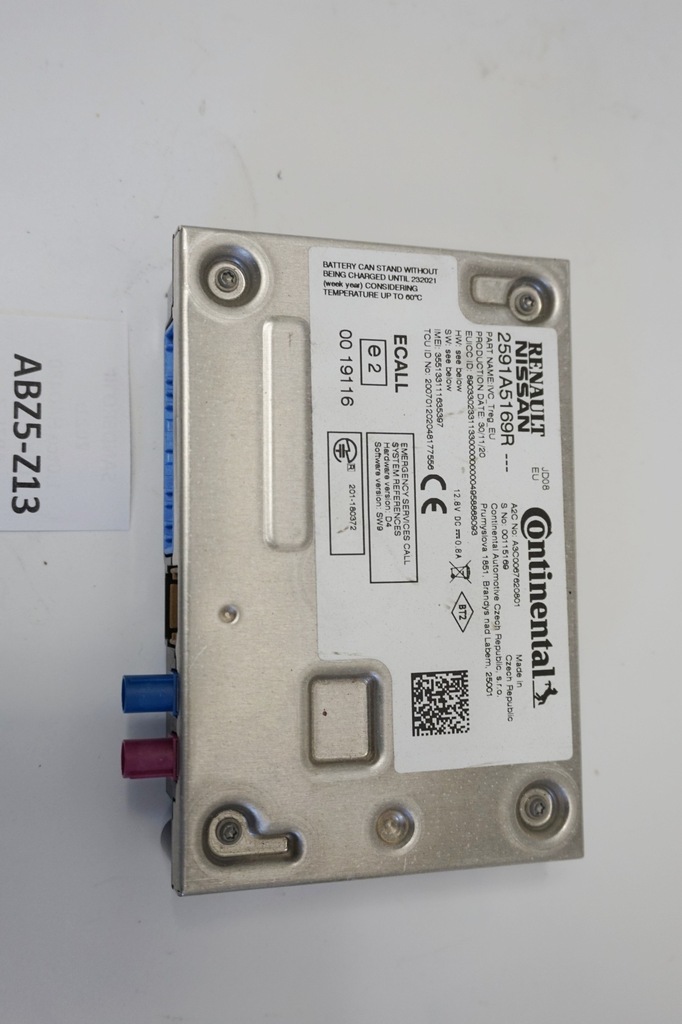 фото №1, Модуль радіо dacia sandero iii 1.0tce 2591a5169r