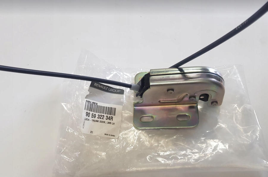 фото №3, Засувка замок кришки лівий задня renault koleos оригінальний номер 905932234r