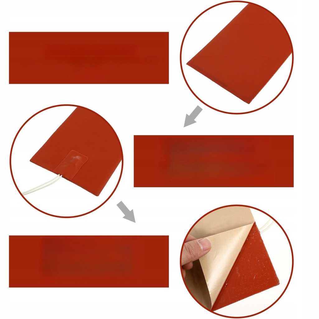 фото №6, Gorący блок двигуна підкладка нагрівач pod бак пального нагрівач малий акумулятор