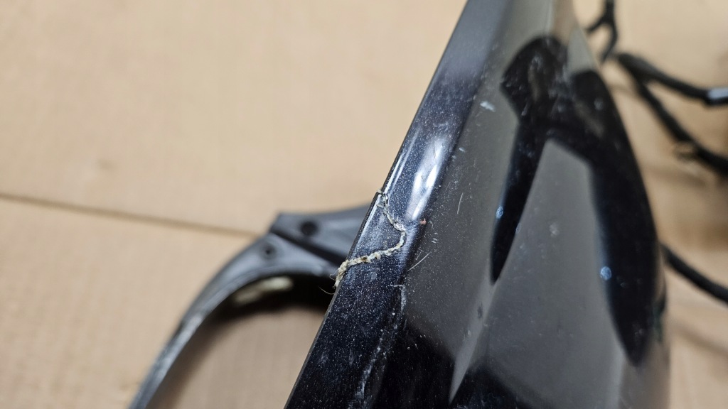 Дзеркало ліва зовнішнє vw touareg 7l 12 pin Зі Шроту