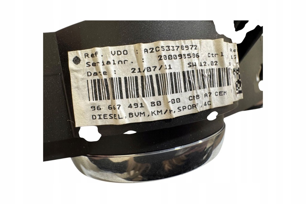 фото №8, Счетчик peugeot 207 2008 левая сторона 966674918000