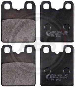 фото №1, Тормозные колодки тормоза alfa romeo giulia stelvio 2015- задняя