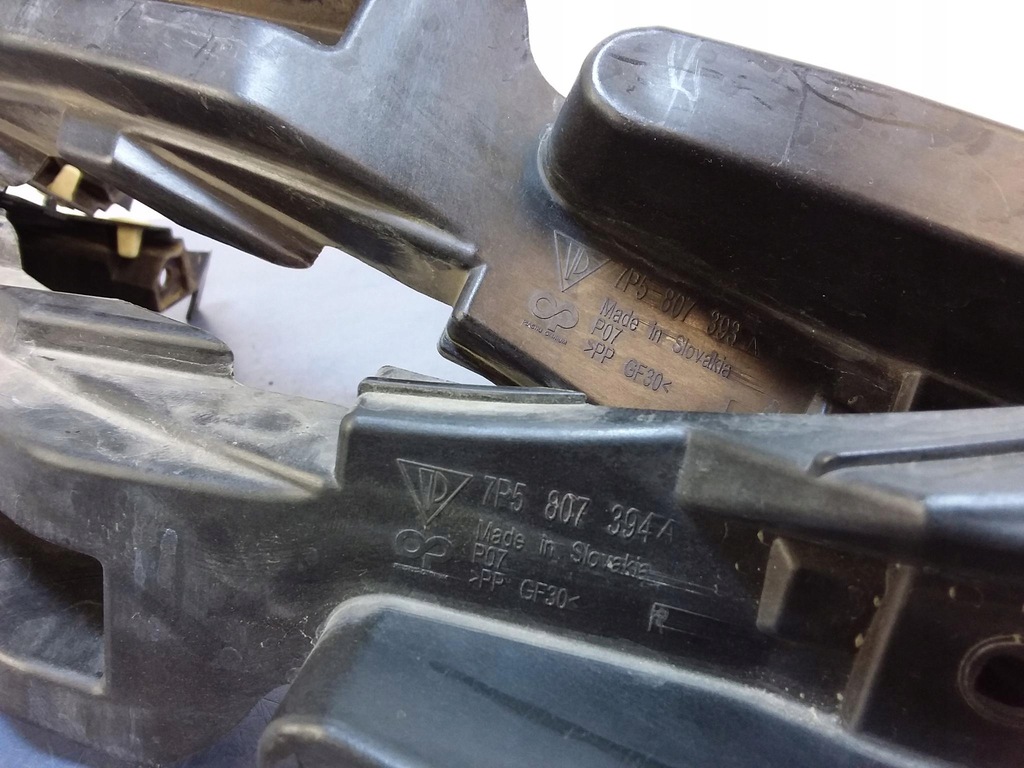 фото №7, Porsche cayenne ii 7p5 направляющие бампера задняя заднего