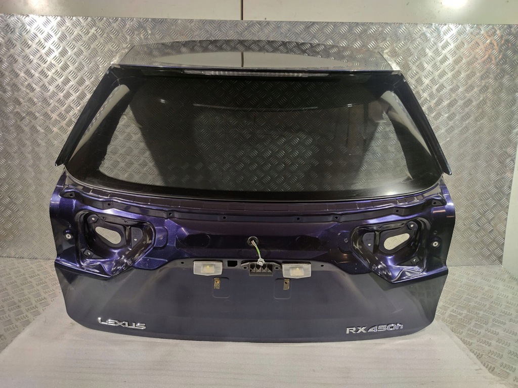 фото №1, Lexus rx 450h 2017 задняя крышка багажника багажника