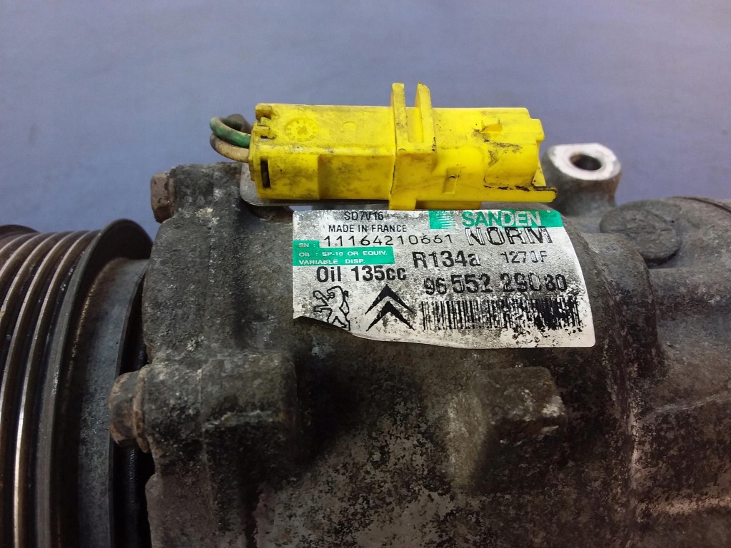 Lancia phedra 2 компрессор кондиционера 96552290 Оригинал