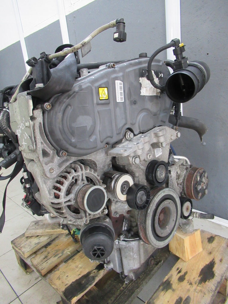 фото №7, Двигатель kompletny mito punto 500l 1.6 jtd euro5 multijet 120 km 955a3000