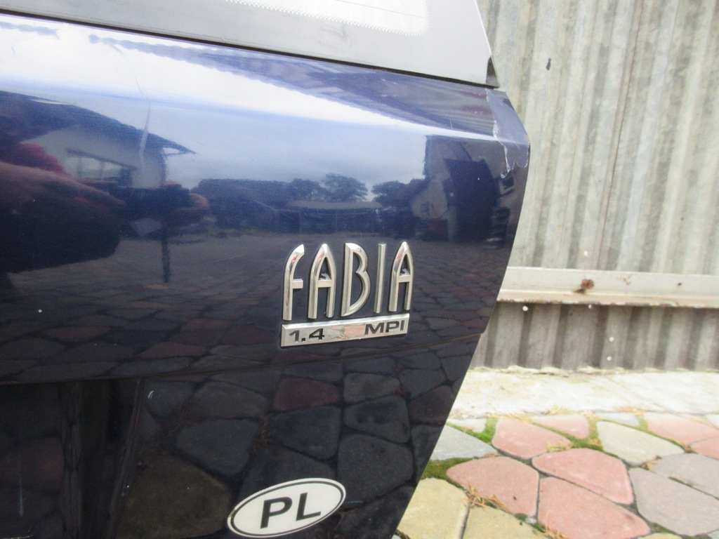фото №9, Skoda fabia i кришка багажника багажника задня 9460 хетчбек