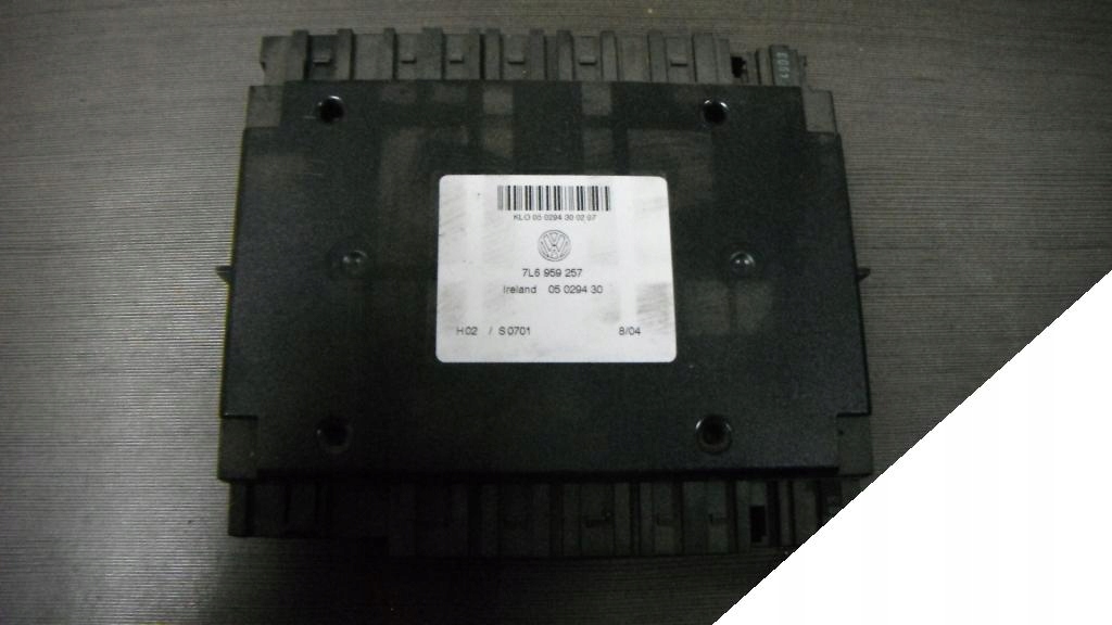 фото №1, Vw touareg 02- модуль комфорта 7l6959257