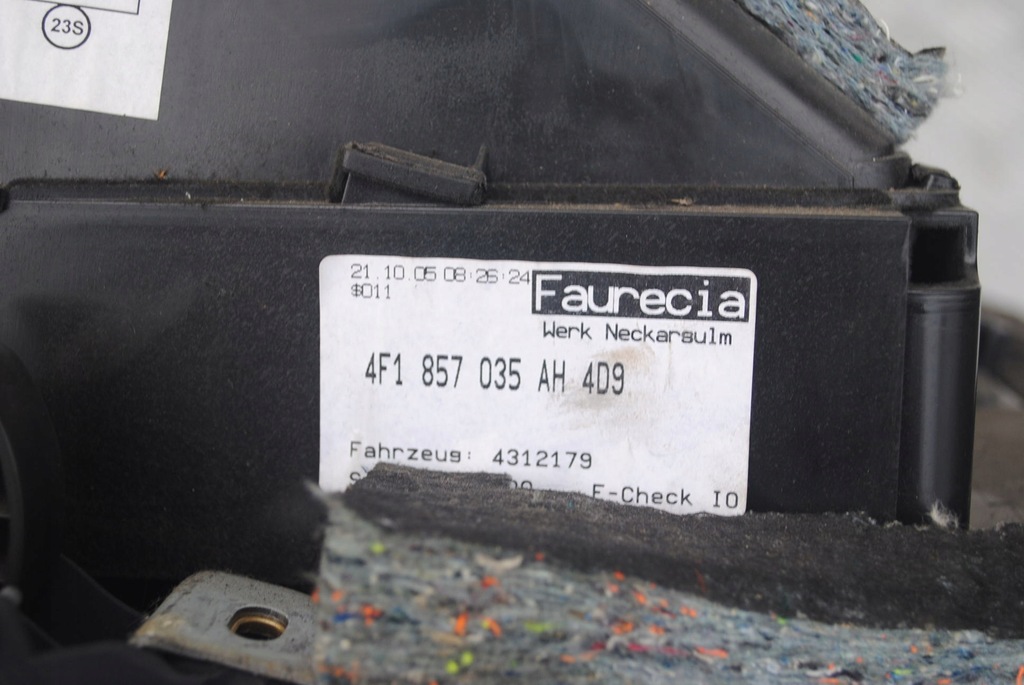 фото №7, Бардачок пасажира справний audi a6 c6 granatowy