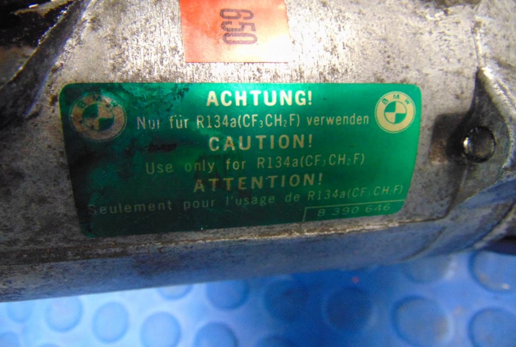 фото №8, Bmw e46 1.9 компрессор кондиционера 64528386650