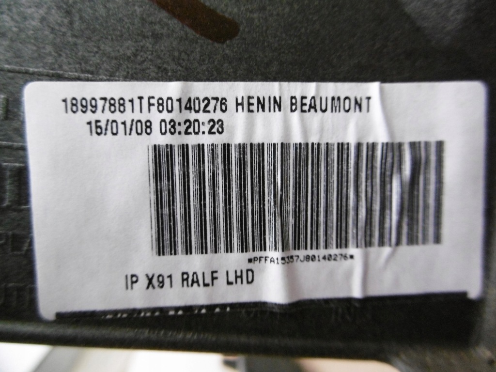 фото №11, Renault laguna iii - панель приладів приладова, консоль