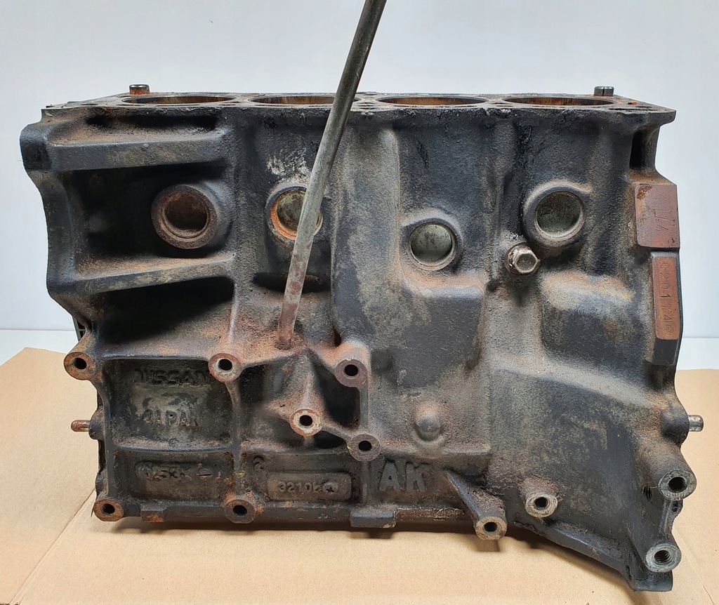 фото №6, Блок двигуна nissan almera n15 1.4 16v ga14