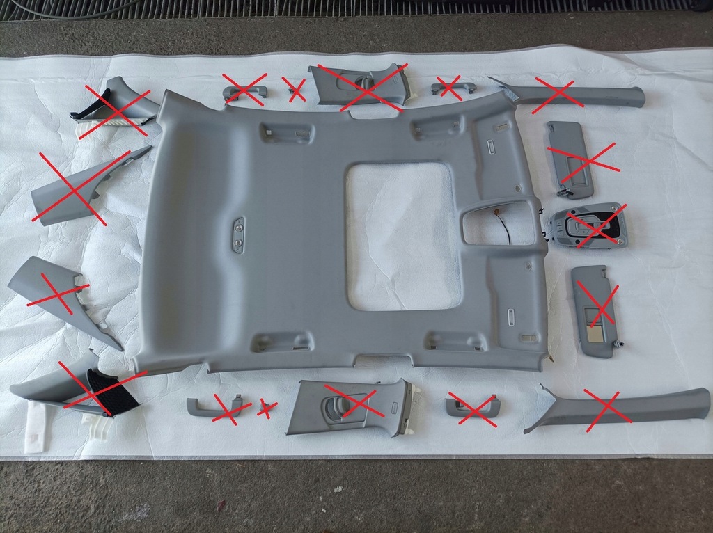 фото №1, Audi a4 b9 потолок