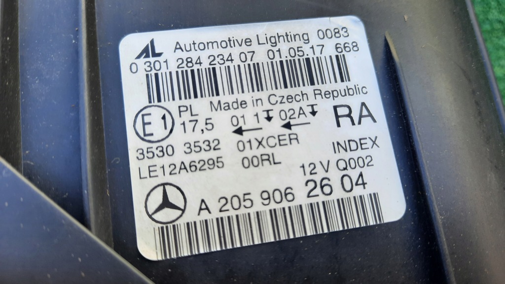 фото №6, Mercedes c-klasa w205 full led лампа передня