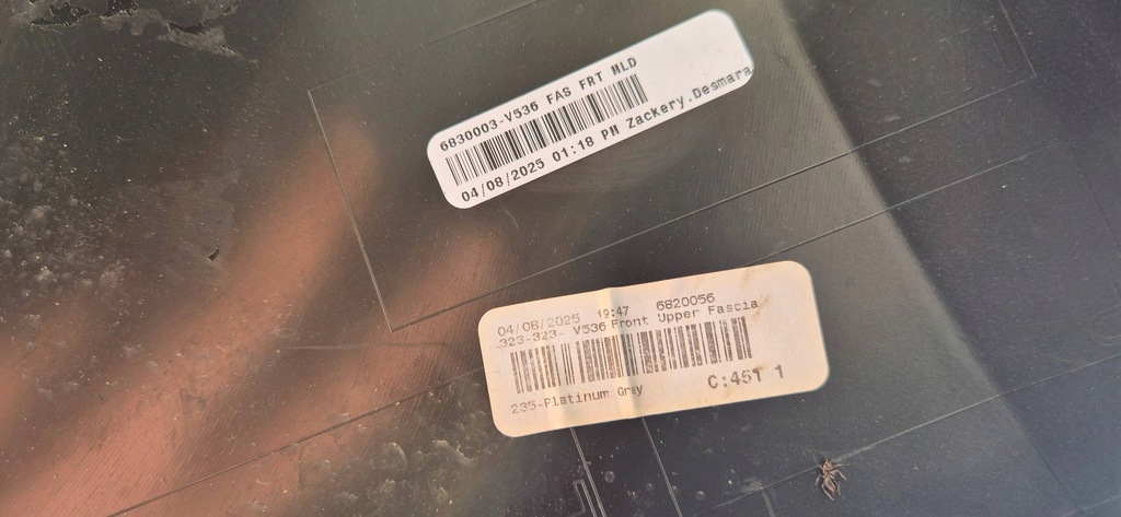 фото №16, Volvo ex90 24- бампер перед + жалюзі + правий drl led повний org