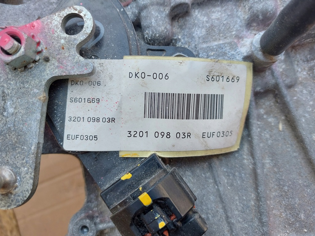 фото №6, Коробка передач передач автоматическая коробка передач 320109803r sandero stepway iii 21r 1.0 tce dk0006