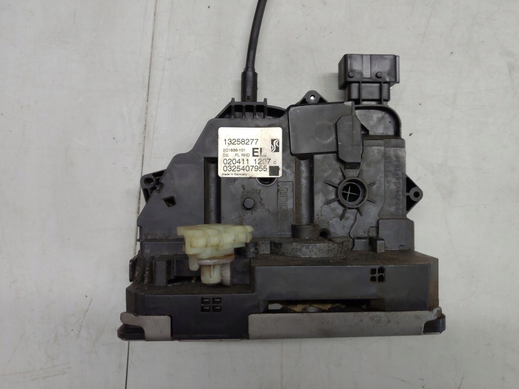 фото №3, Замок дверь левый перед opel meriva ii b 6 pin