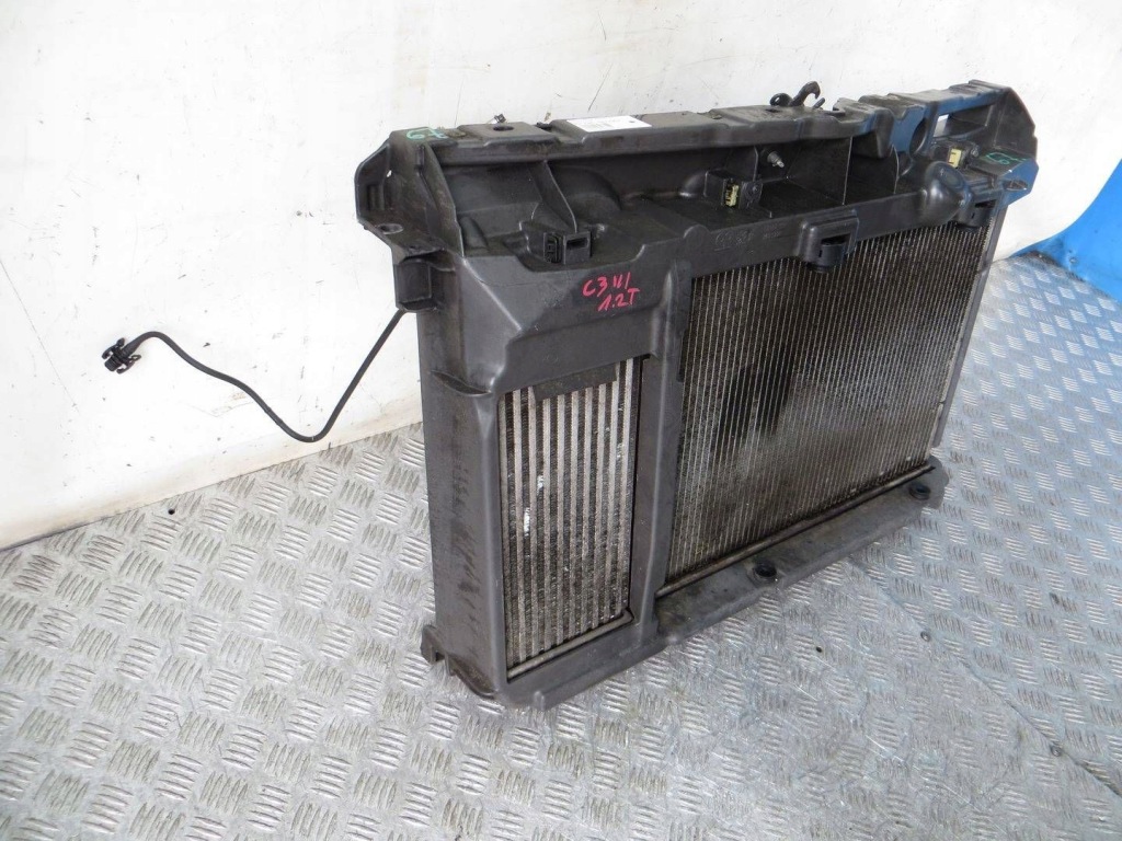 фото №4, Citroen c3 iii 1.2 pas передній радіатор 16-