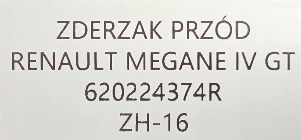 фото №11, Новий оригінальний бампер перед renault megane iv 4 gt gt-line 2016-2020