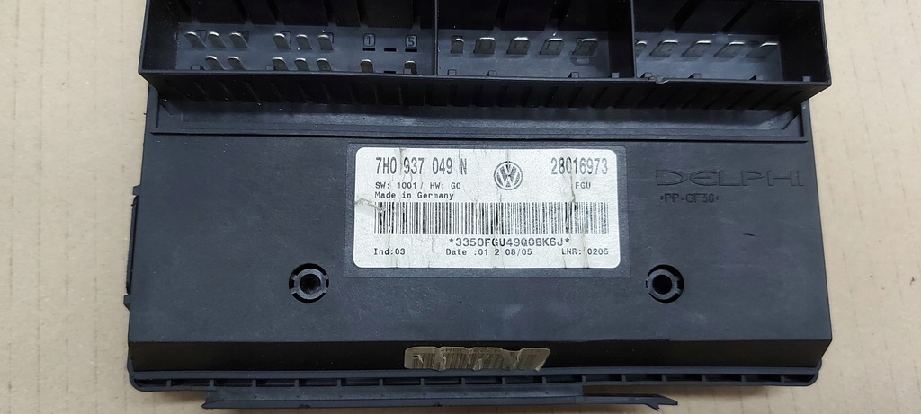 фото №2, Модуль комфорта vw transporter t5