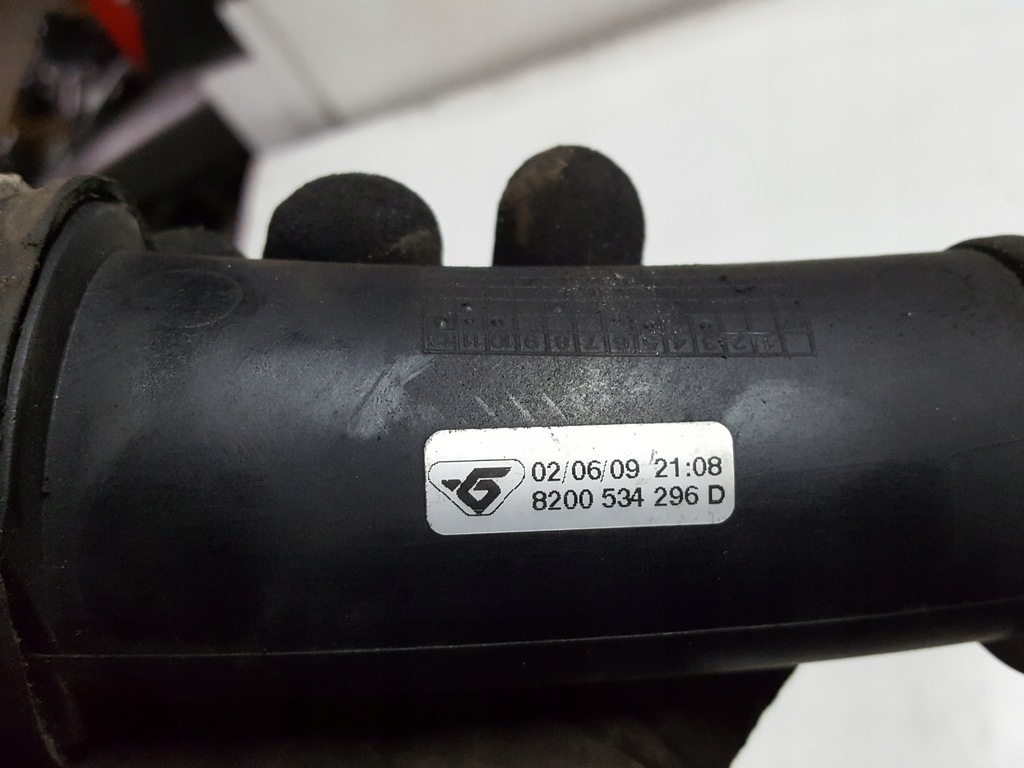 фото №3, Renault kangoo 2 ii 08-13r 1.5 dci труба интеркулер