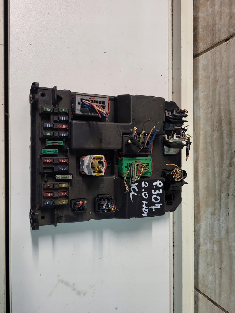 фото №1, Коробка модуль bsi citroen peugeot 307 9651196980