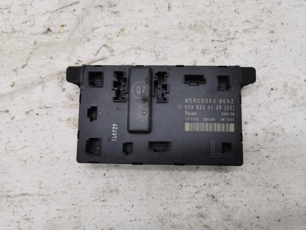 фото №1, Модуль блок управления дверь mercedes vito w639 03-10