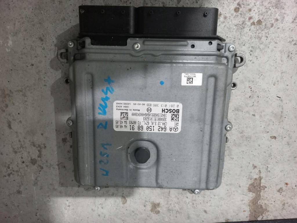 фото №1, Блок керування двигуна mercedes w251 r-klasa ml w164