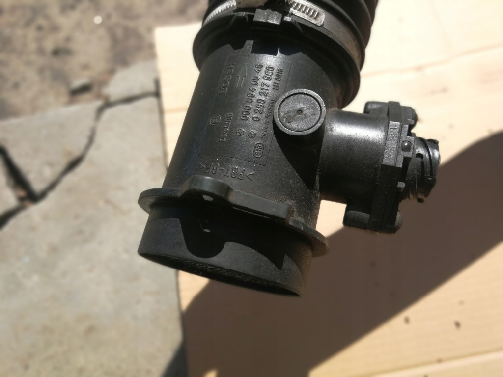 фото №1, Расходомер датчик массового расхода воздуха mercedes w140 m104 s320 s280 2,8 3,2 0000940548