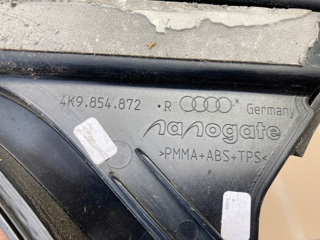 фото №8, Audi a6 c8 kombi молдинг кришки права 4k9854872a